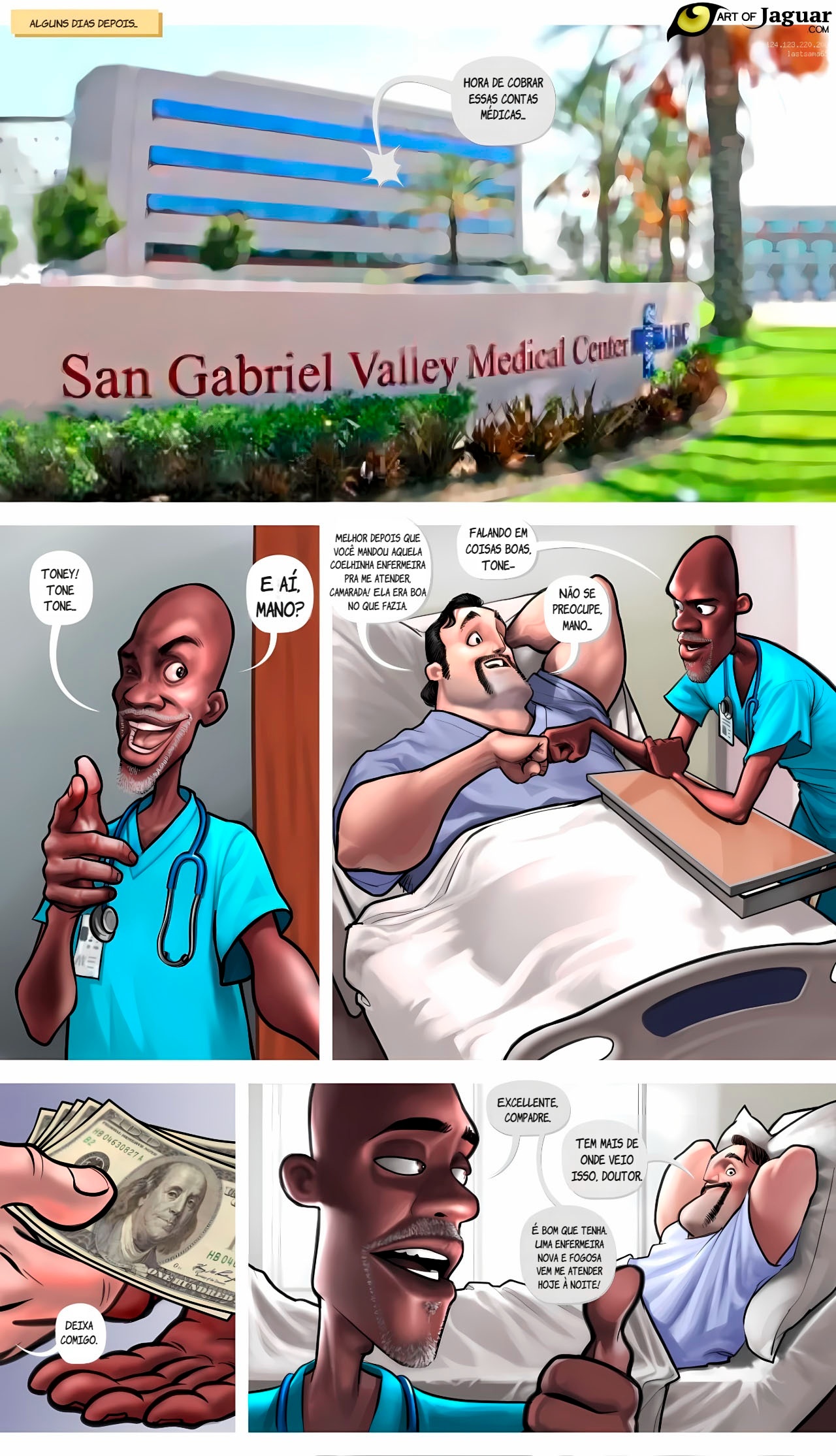 Night Nurse by ArtOfJaguar Hentai pt-br 30