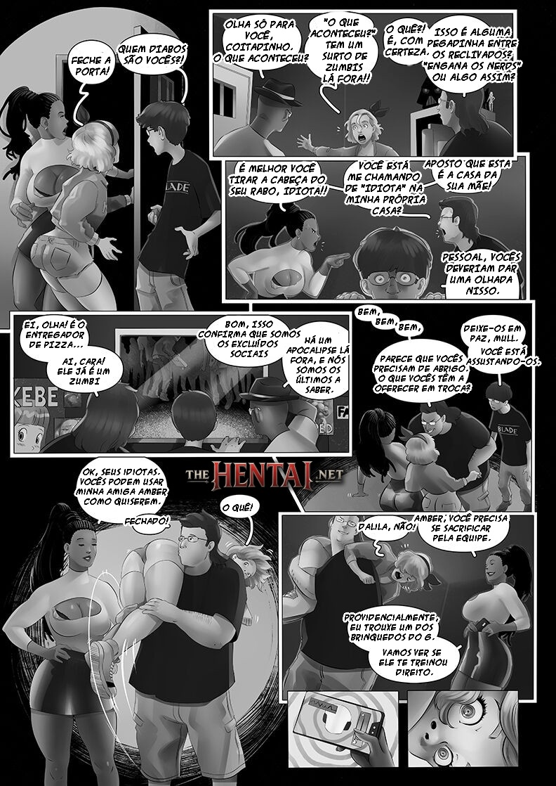 Night Of The Living Lewd Hentai pt-br 03