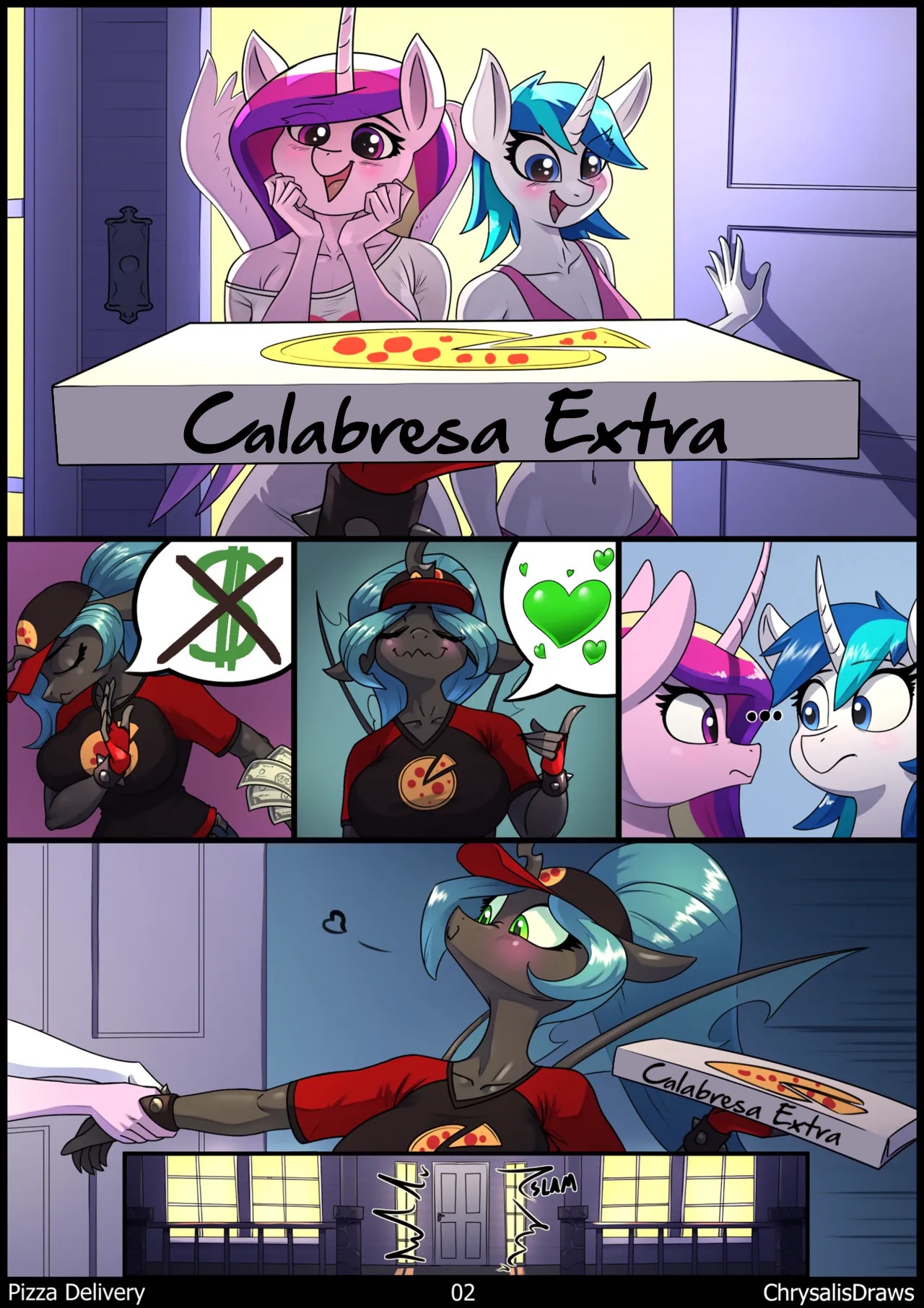Pizza Delivery By ChrysalisDraws Hentai pt-br 02