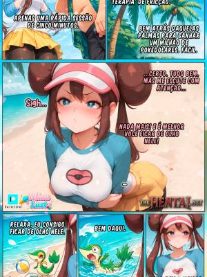 Rosa In White And Wet Hentai pt-br 07