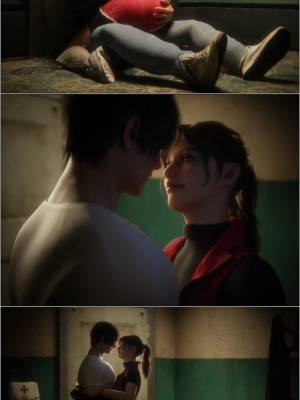 Safe Room Is a Love Room: Claire Redfield Hentai pt-br 05