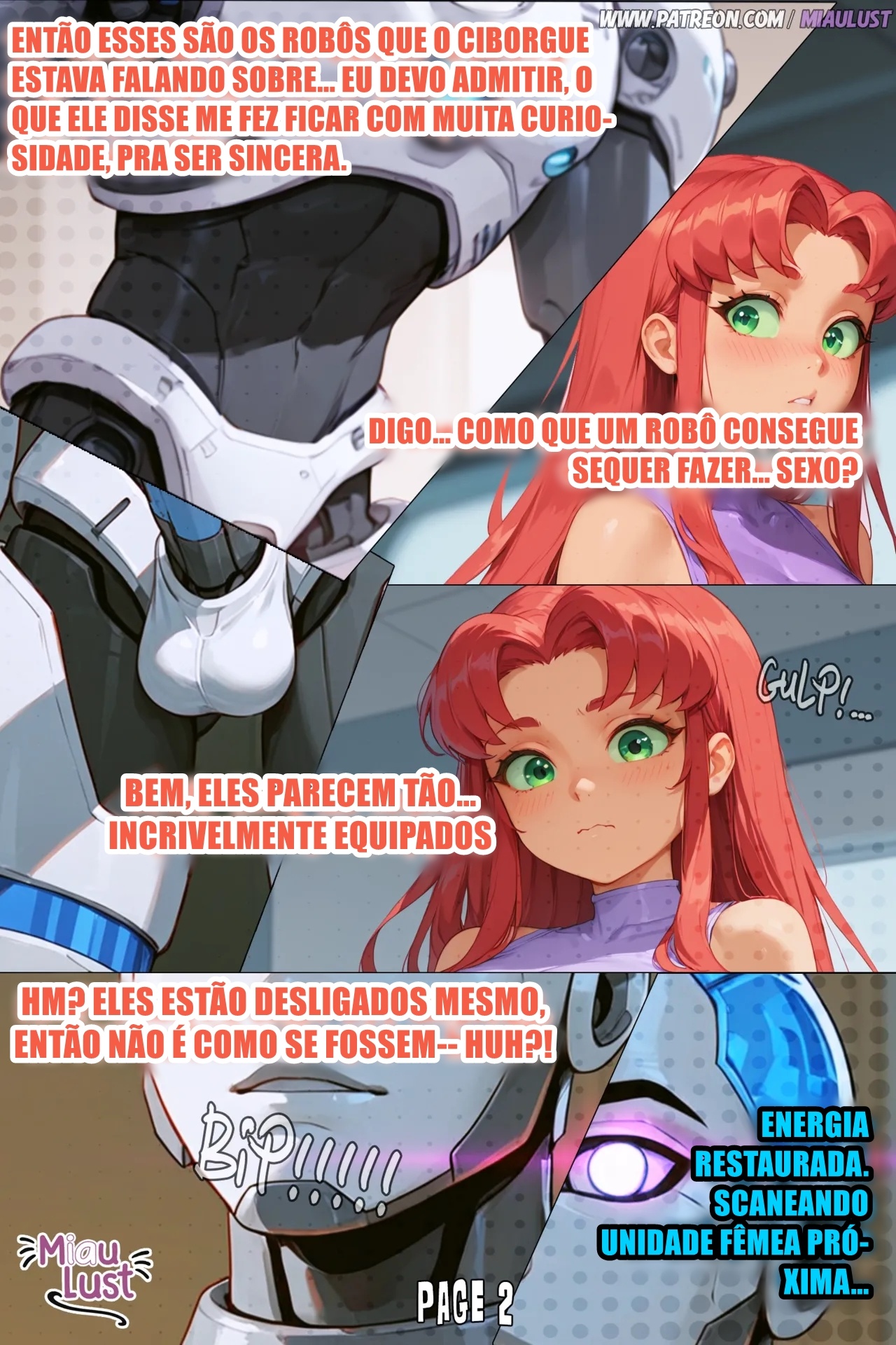 Starfire In Lust Titans Go! Hentai pt-br 04