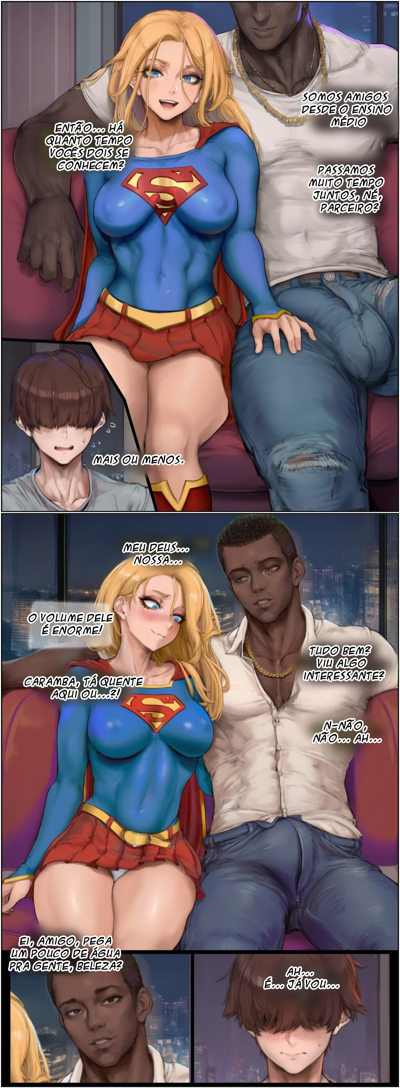 Supergirl Becomes a Super Slut Hentai pt-br 02