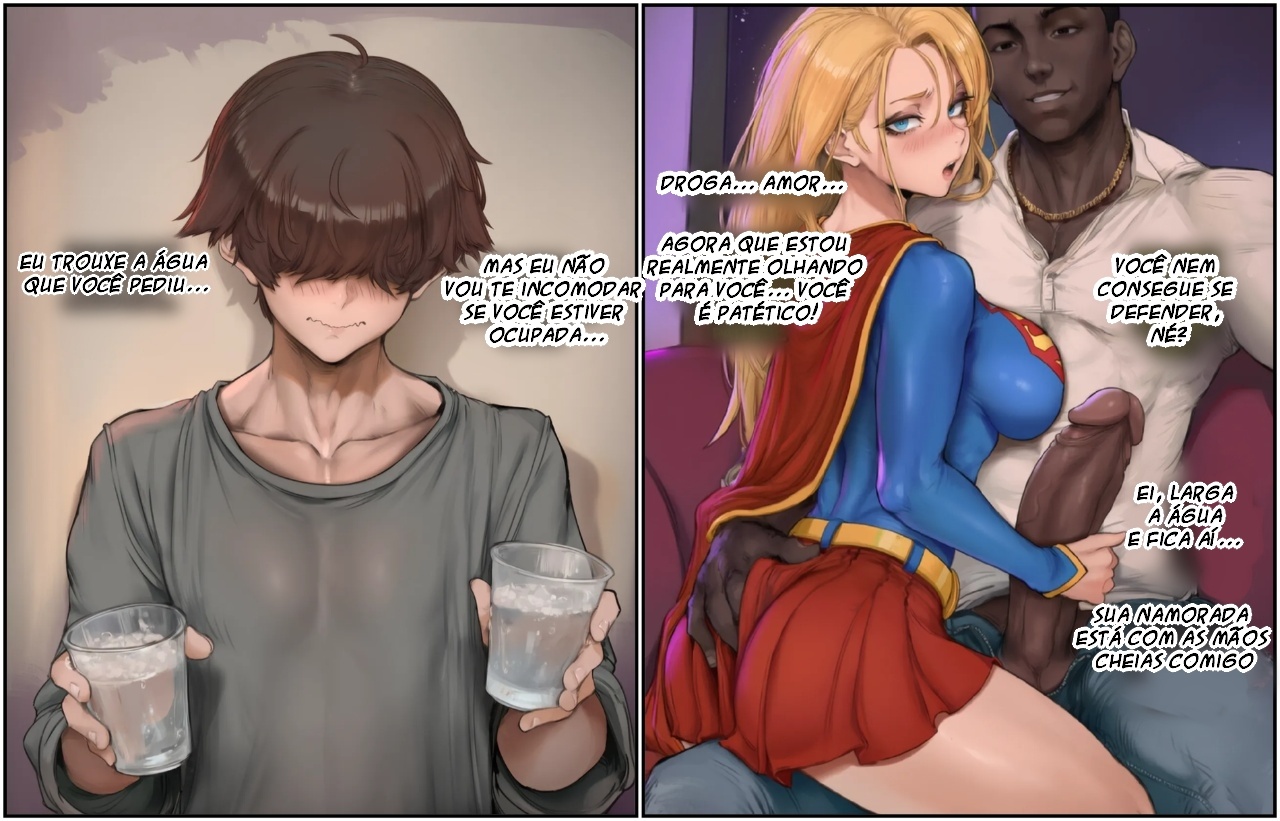 Supergirl Becomes a Super Slut Hentai pt-br 04