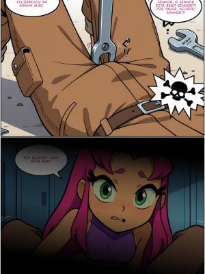 Teen Titans: Starfire's Housesitting Hentai pt-br 02