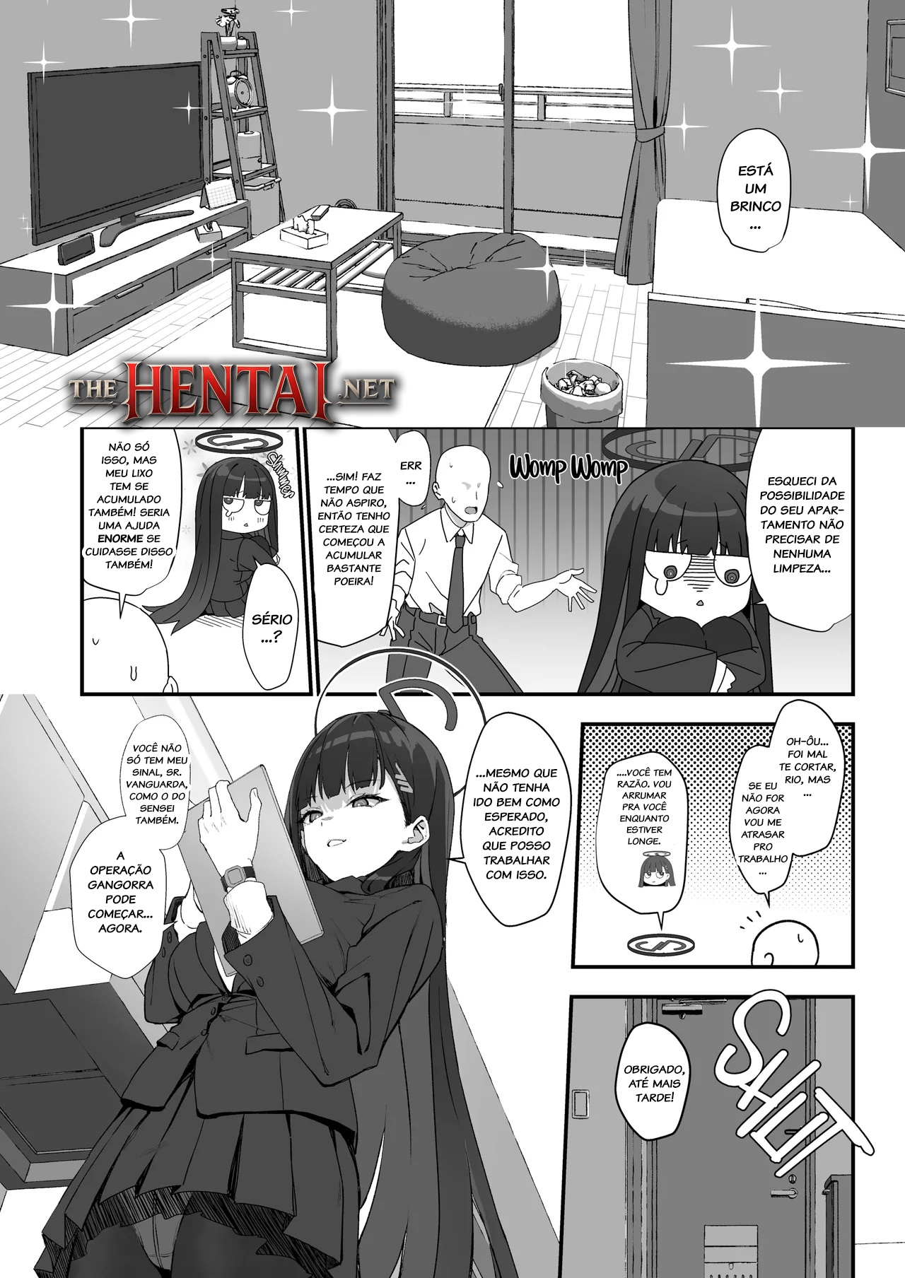 Tsukatsuki Rio's Life As a Maid Hentai pt-br 06