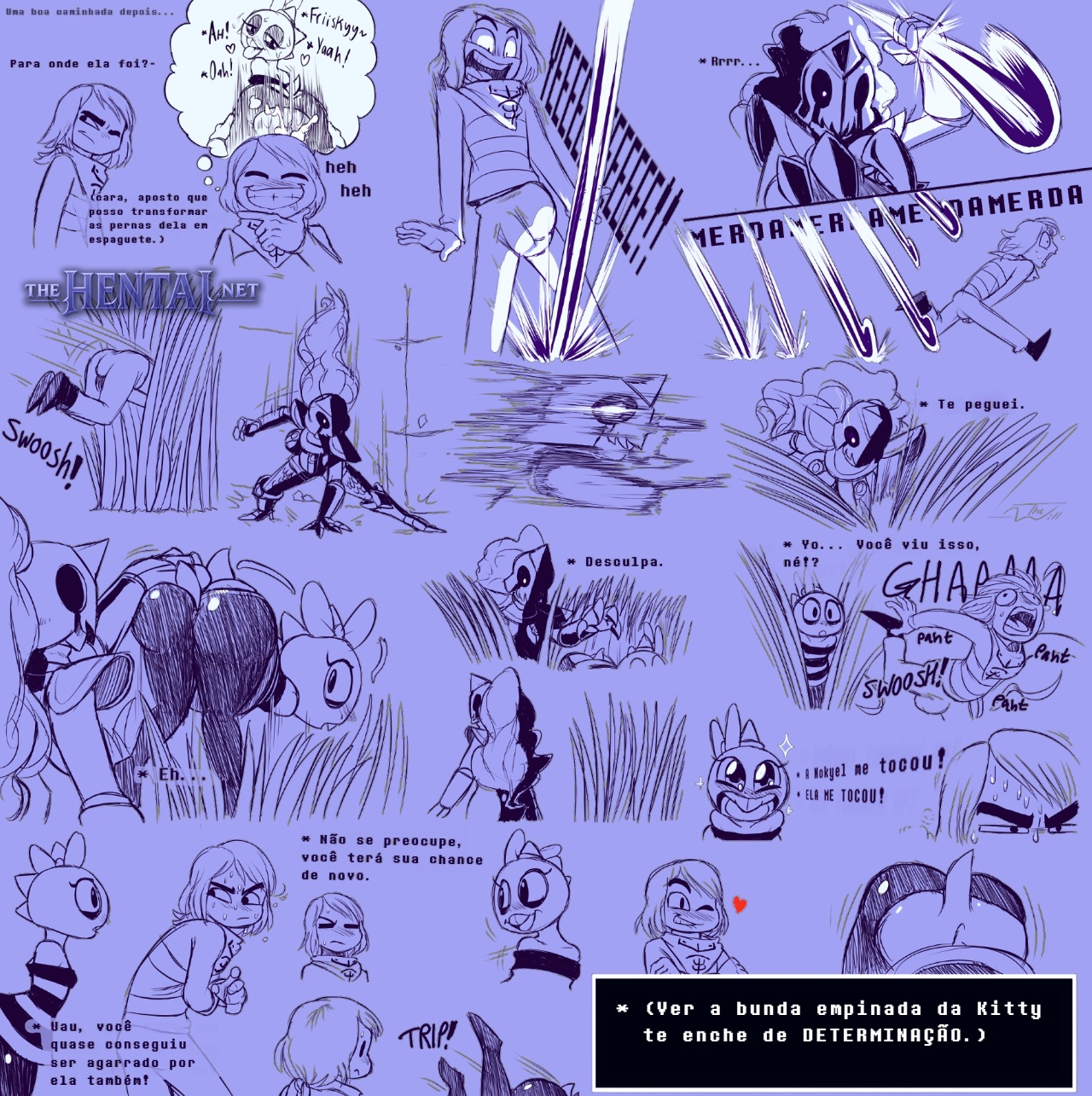 Under(her)tail: Monster-Girl Edition Part 3 Hentai pt-br 04