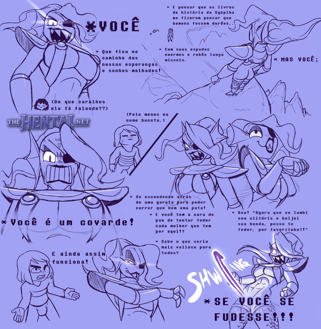 Under(her)tail: Monster-Girl Edition Part 3 Hentai pt-br 22