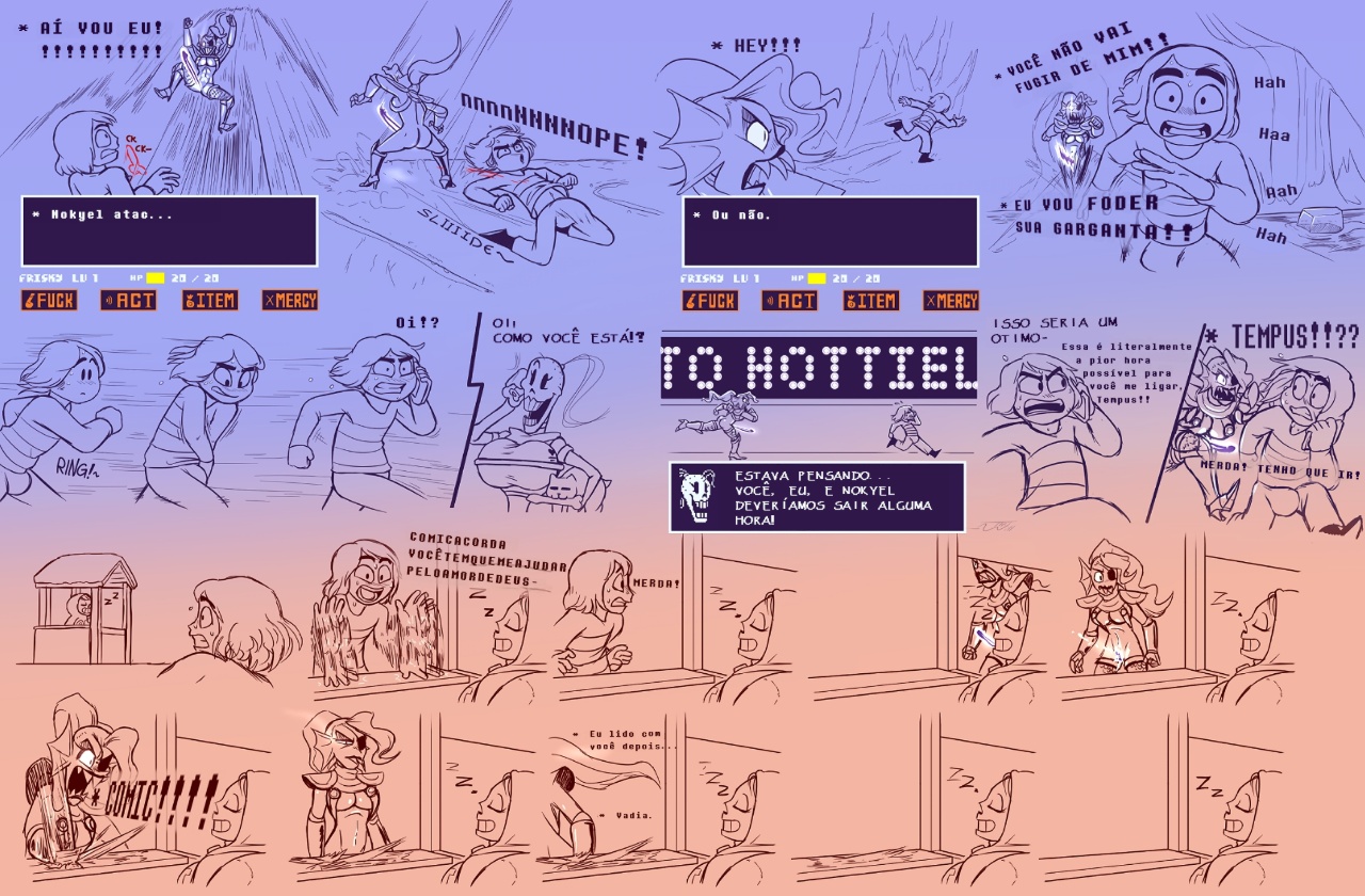 Under(her)tail: Monster-Girl Edition Part 3 Hentai pt-br 23