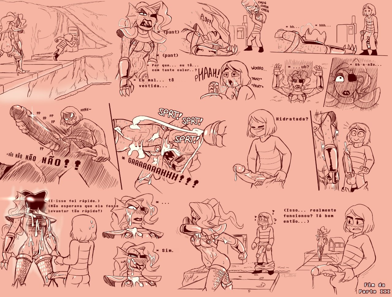 Under(her)tail: Monster-Girl Edition Part 3 Hentai pt-br 24