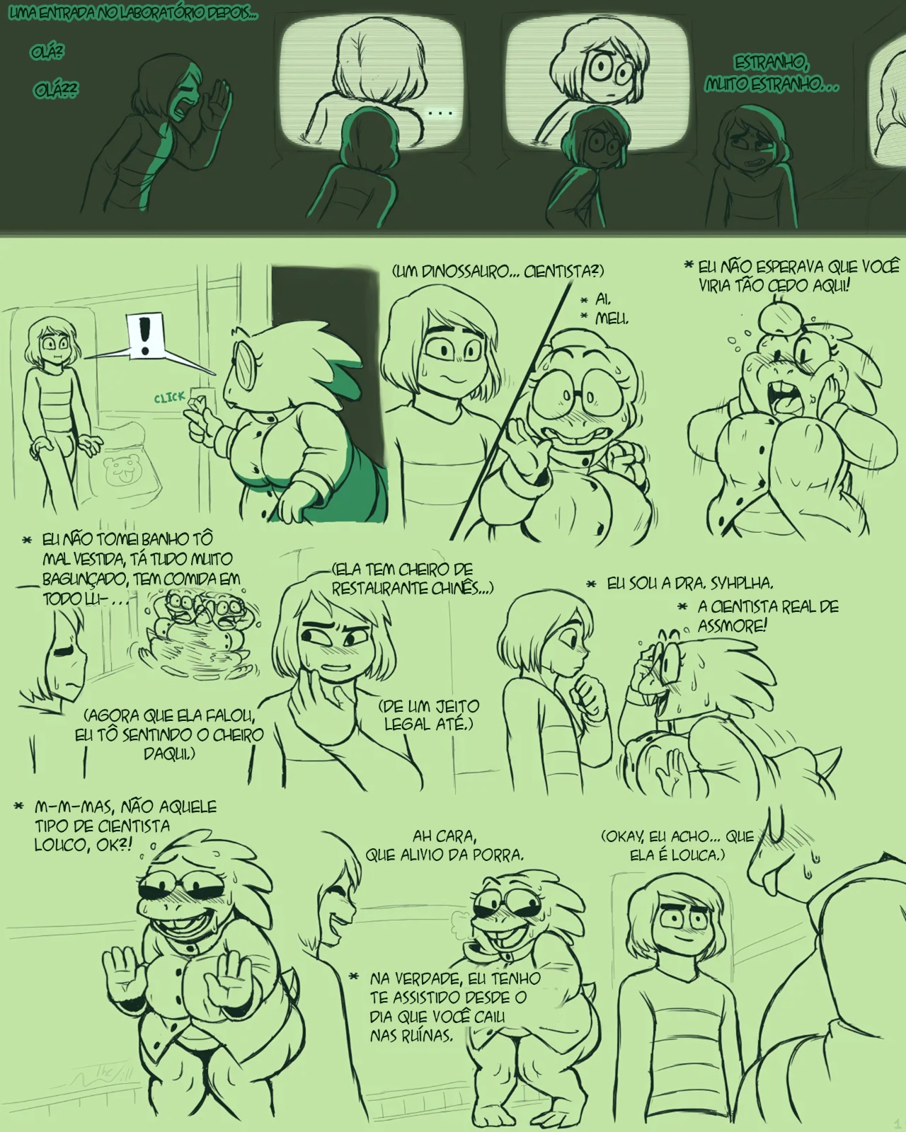 Under(her)tail: Monster-Girl Edition Part 4 Hentai pt-br 02