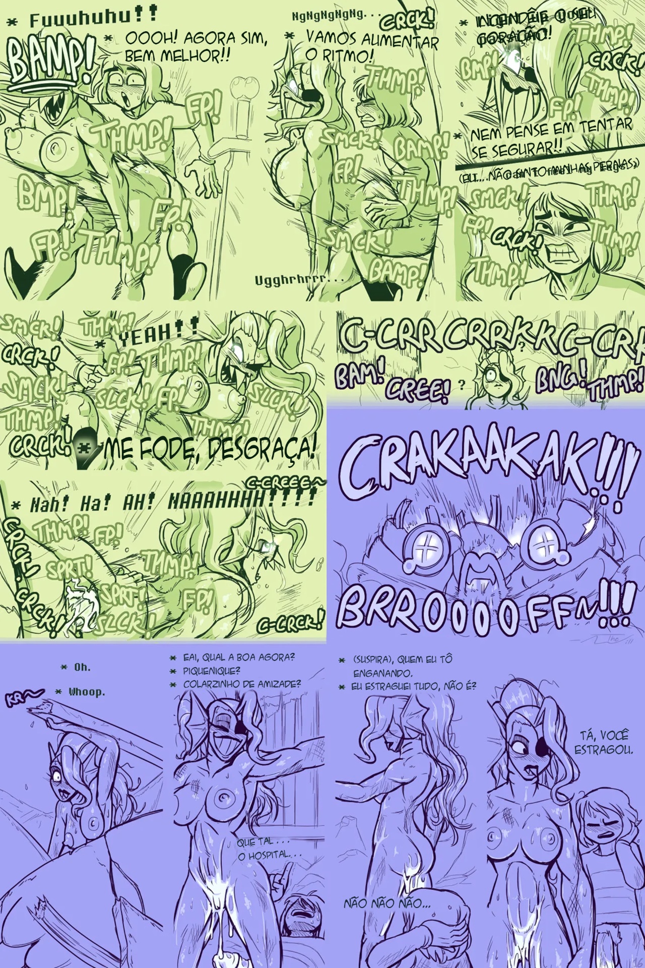 Under(her)tail: Monster-Girl Edition Part 4 Hentai pt-br 17