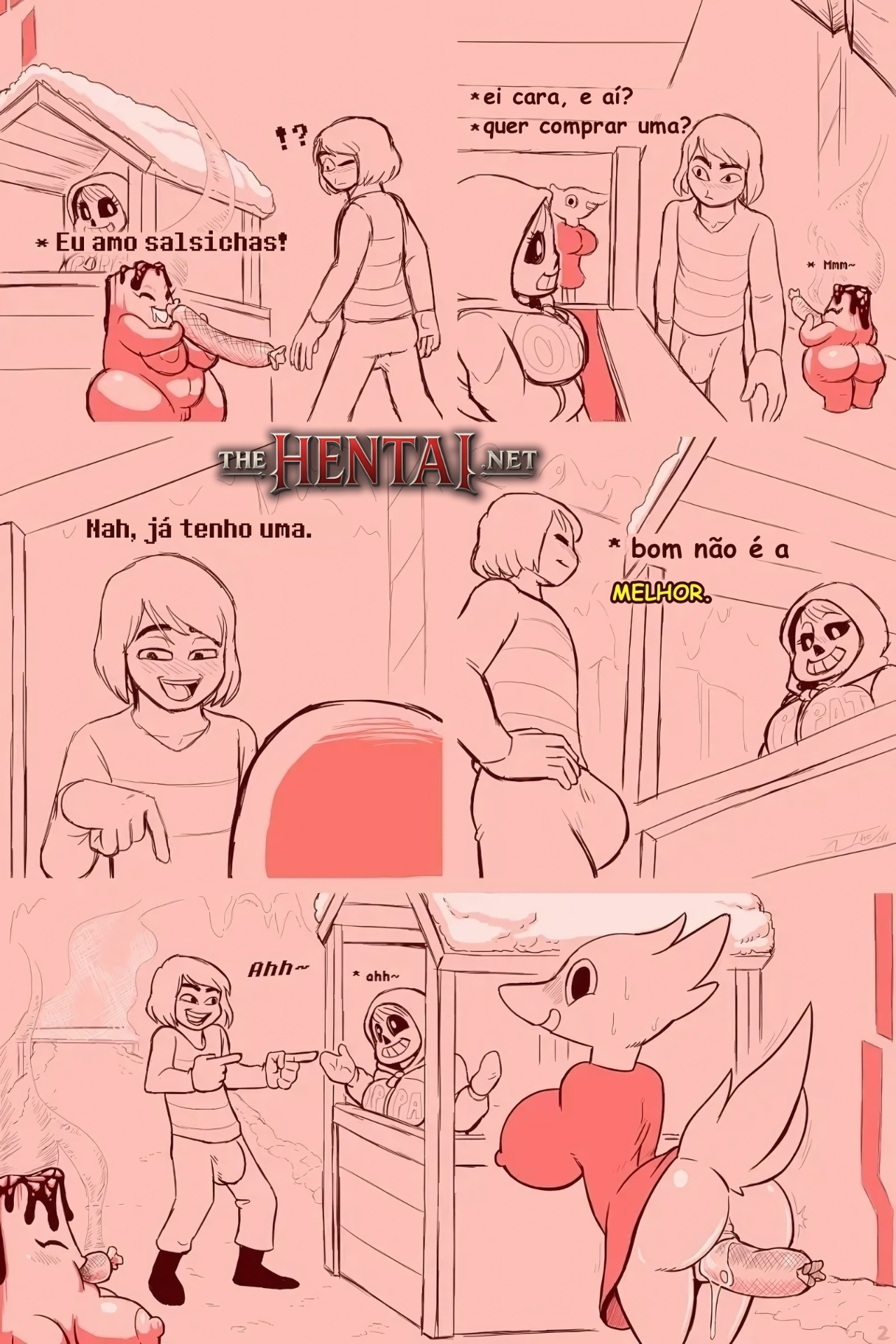 Under(her)tail: Monster-Girl Edition Part 5 Hentai pt-br 03