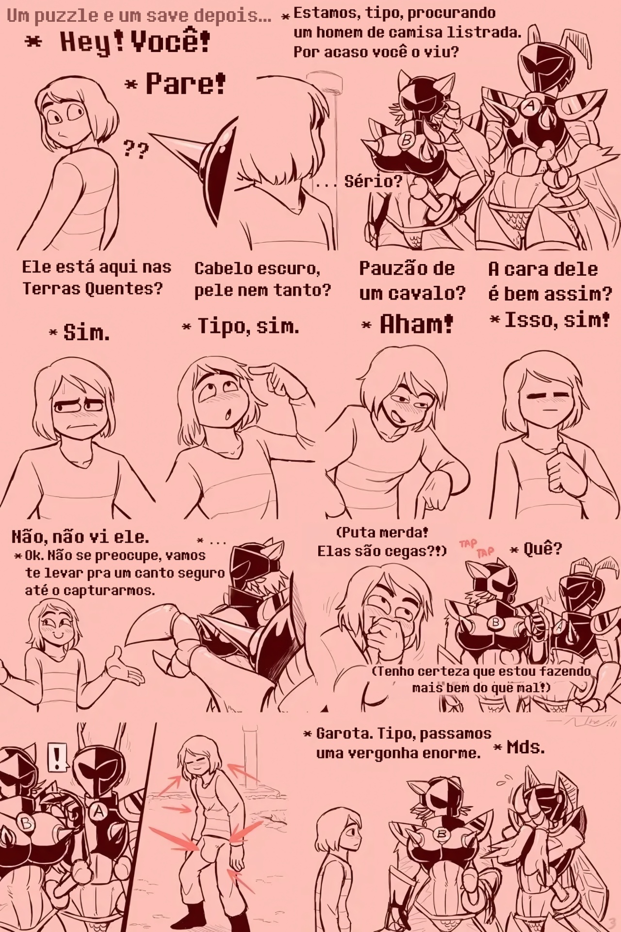 Under(her)tail: Monster-Girl Edition Part 5 Hentai pt-br 04