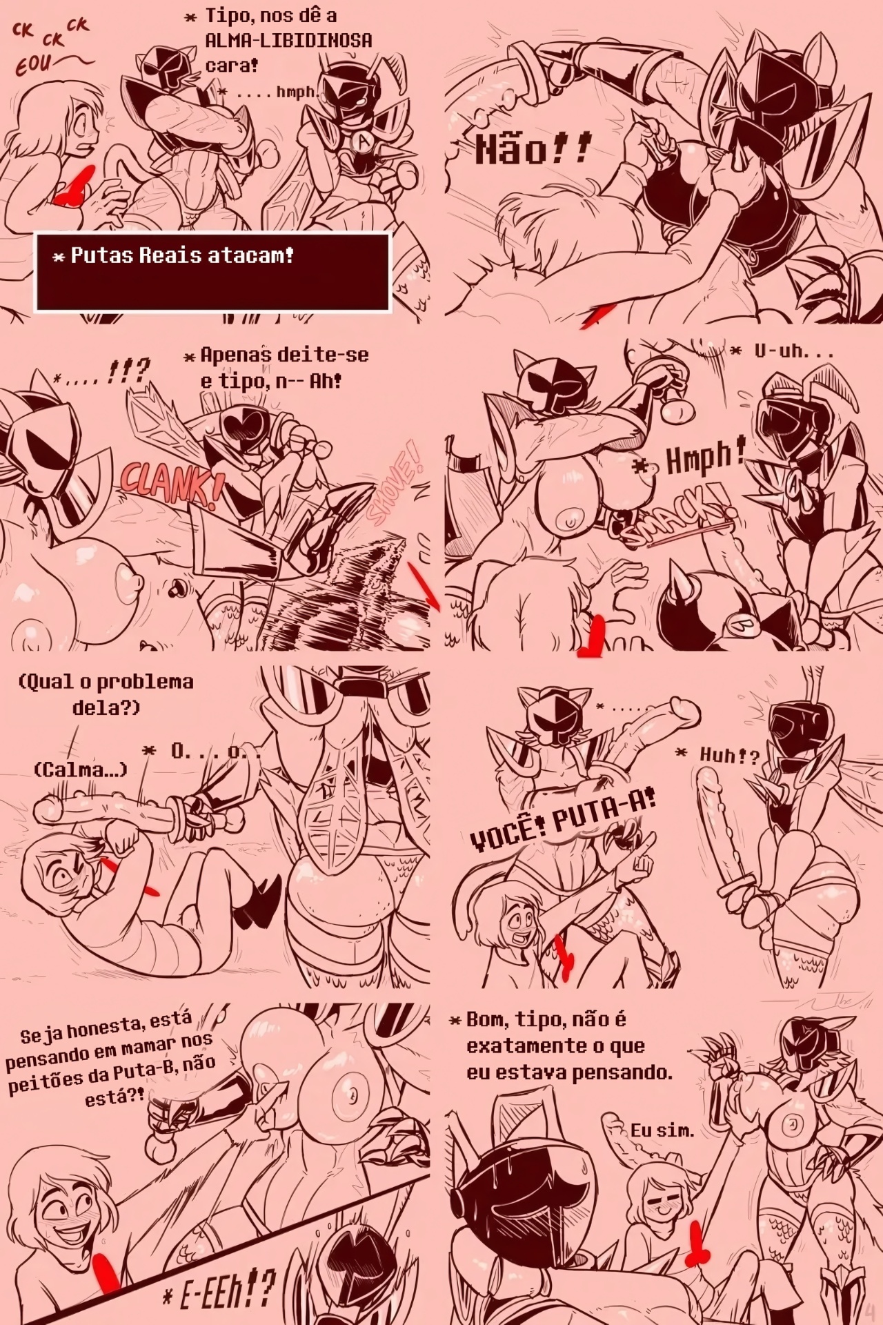 Under(her)tail: Monster-Girl Edition Part 5 Hentai pt-br 05