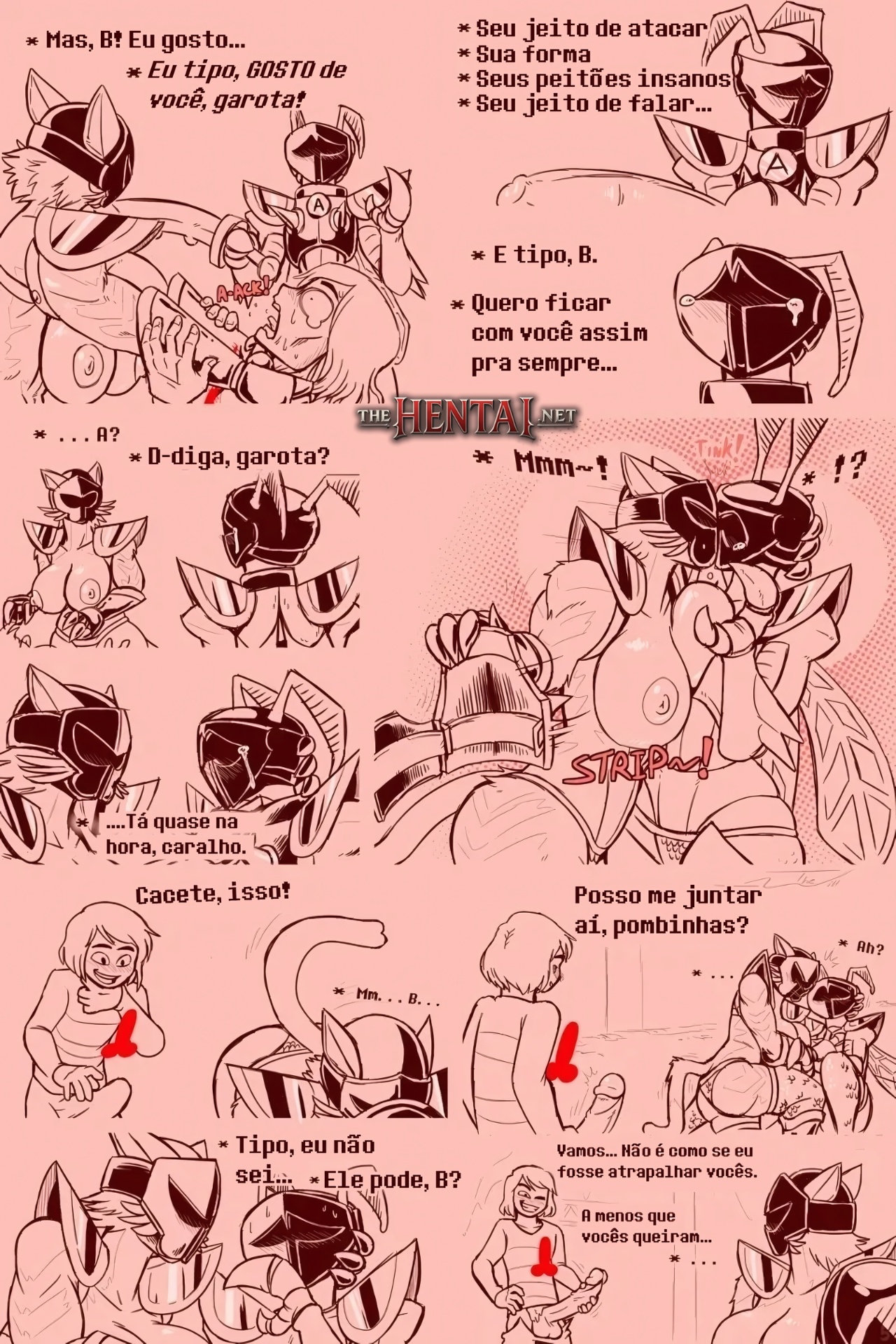 Under(her)tail: Monster-Girl Edition Part 5 Hentai pt-br 06