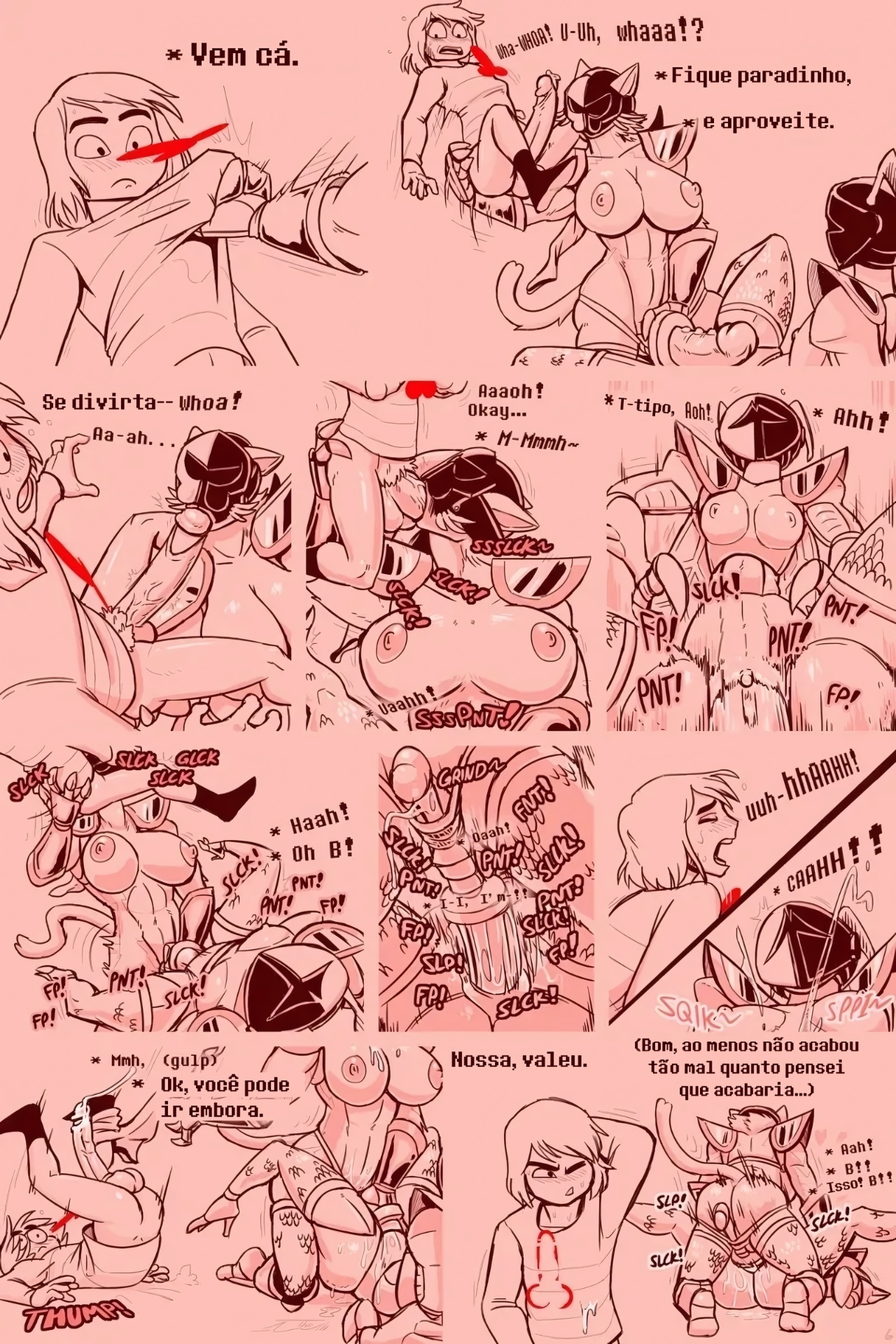 Under(her)tail: Monster-Girl Edition Part 5 Hentai pt-br 07