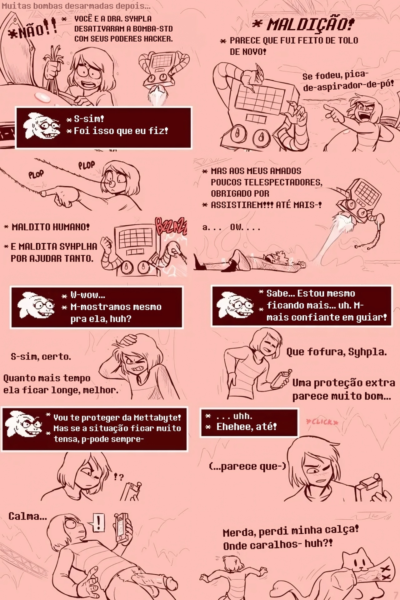 Under(her)tail: Monster-Girl Edition Part 5 Hentai pt-br 08