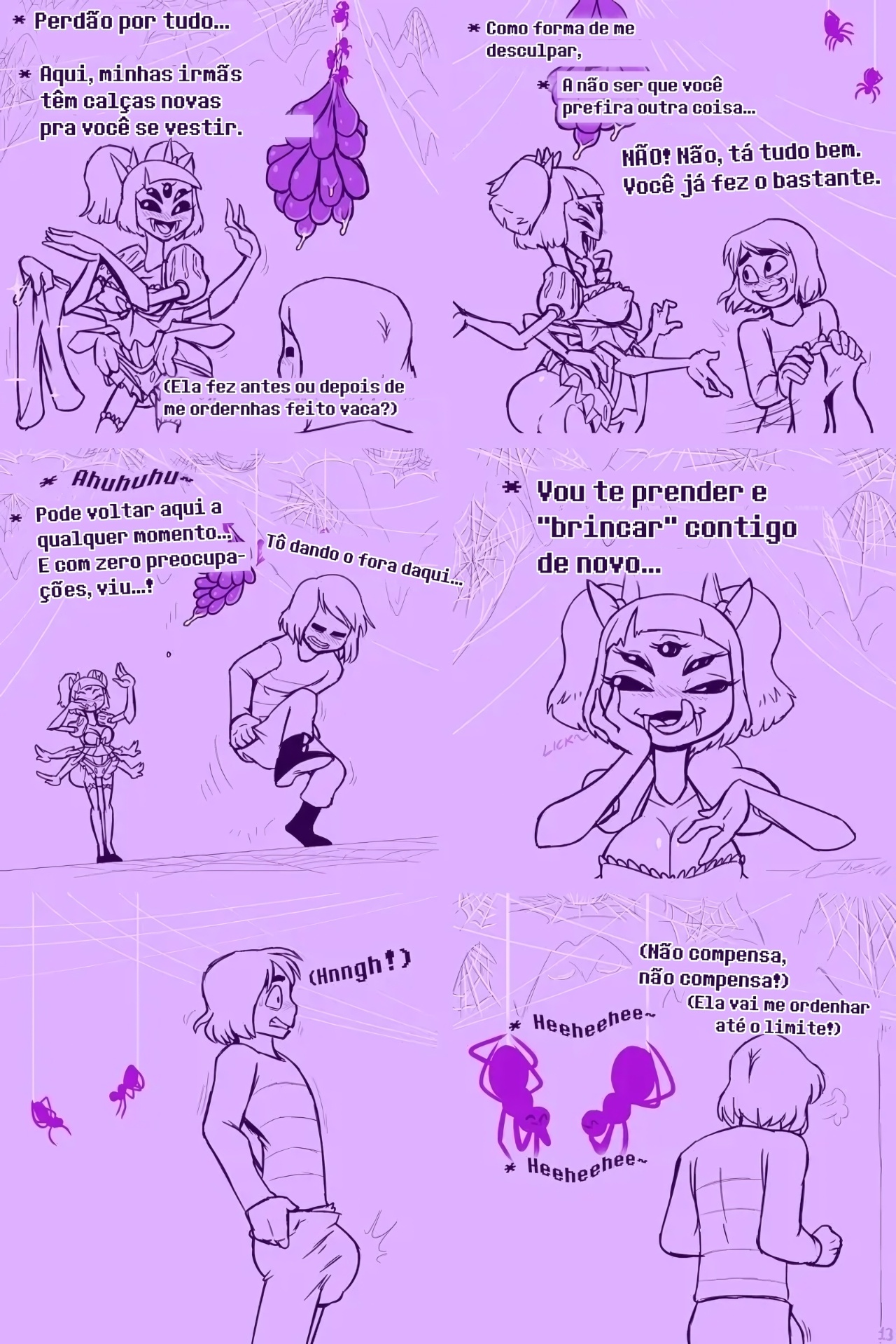 Under(her)tail: Monster-Girl Edition Part 5 Hentai pt-br 14