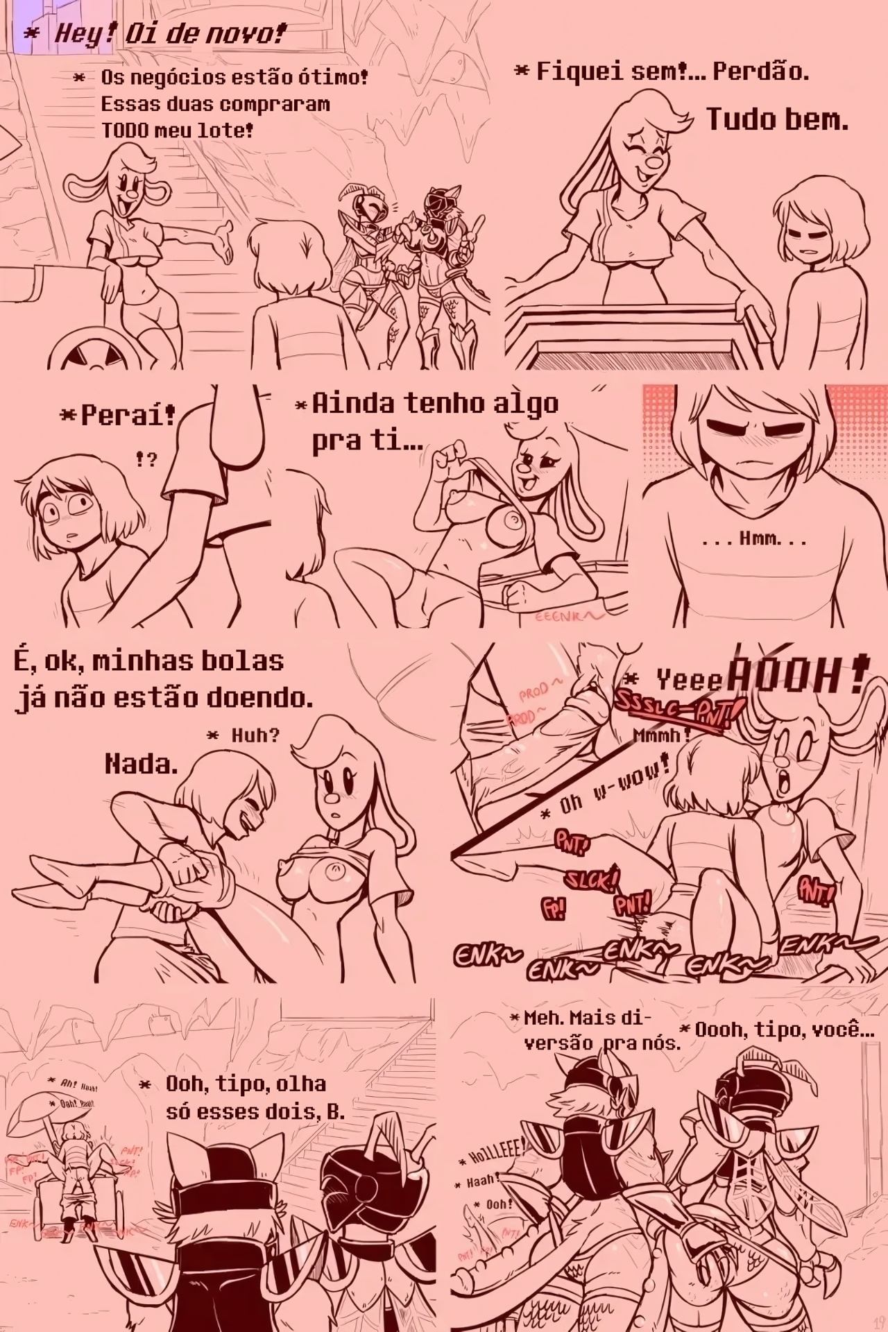 Under(her)tail: Monster-Girl Edition Part 5 Hentai pt-br 20