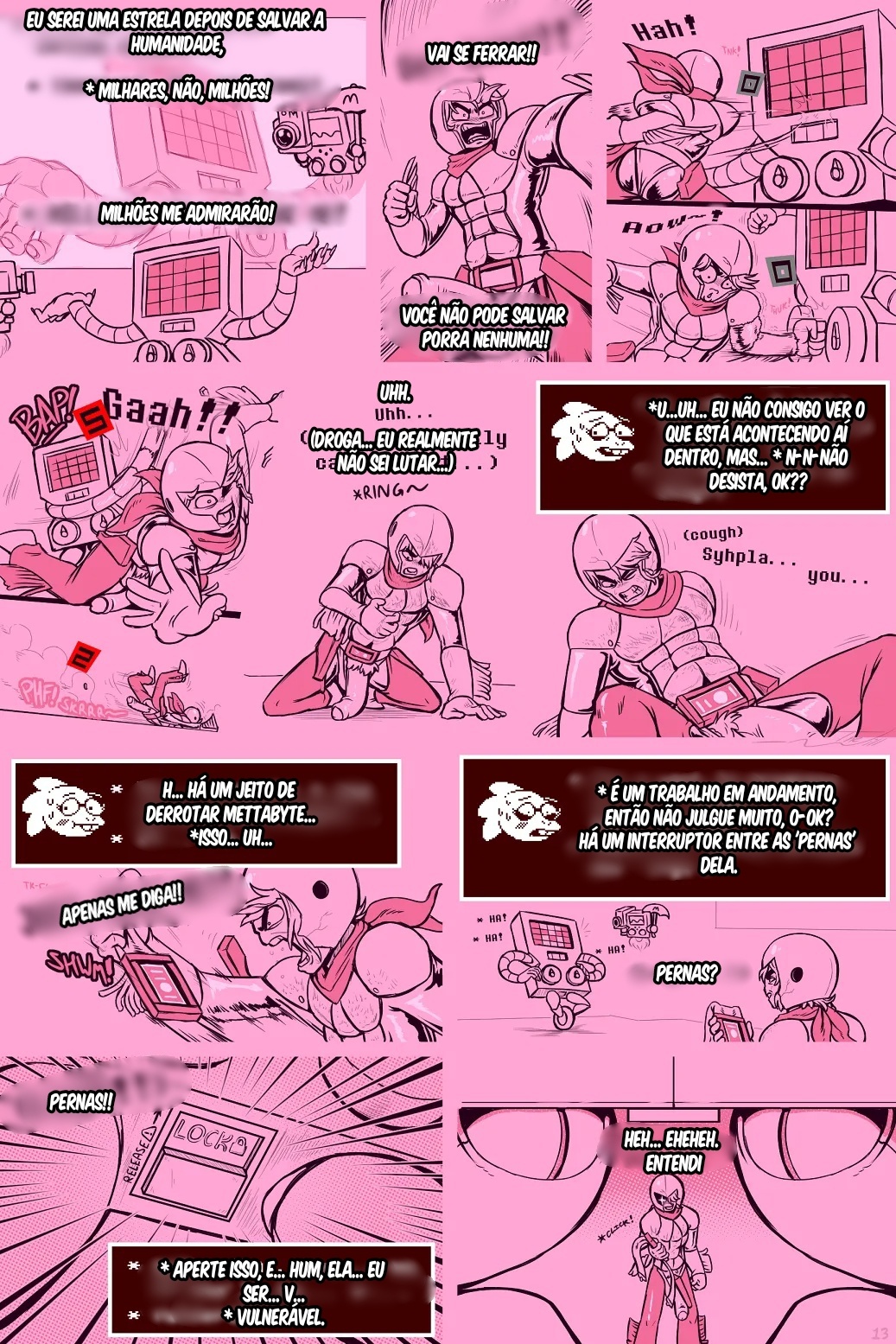 Under(her)tail: Monster-Girl Edition Part 6 Hentai pt-br 14