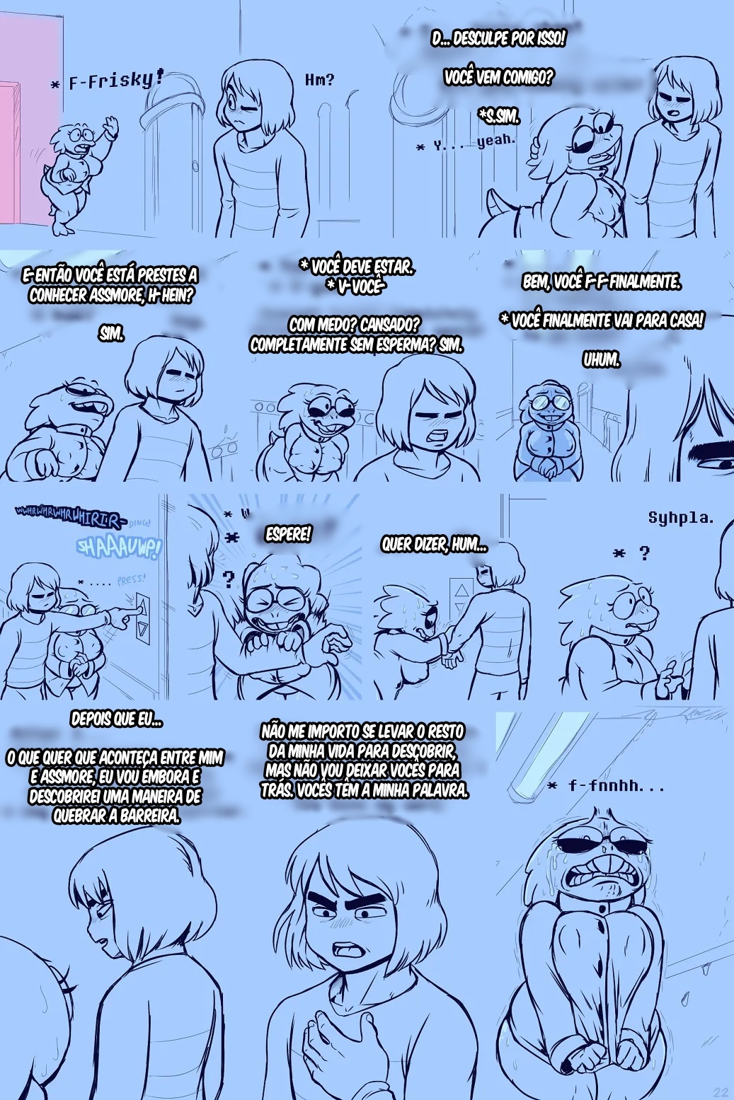 Under(her)tail: Monster-Girl Edition Part 6 Hentai pt-br 23