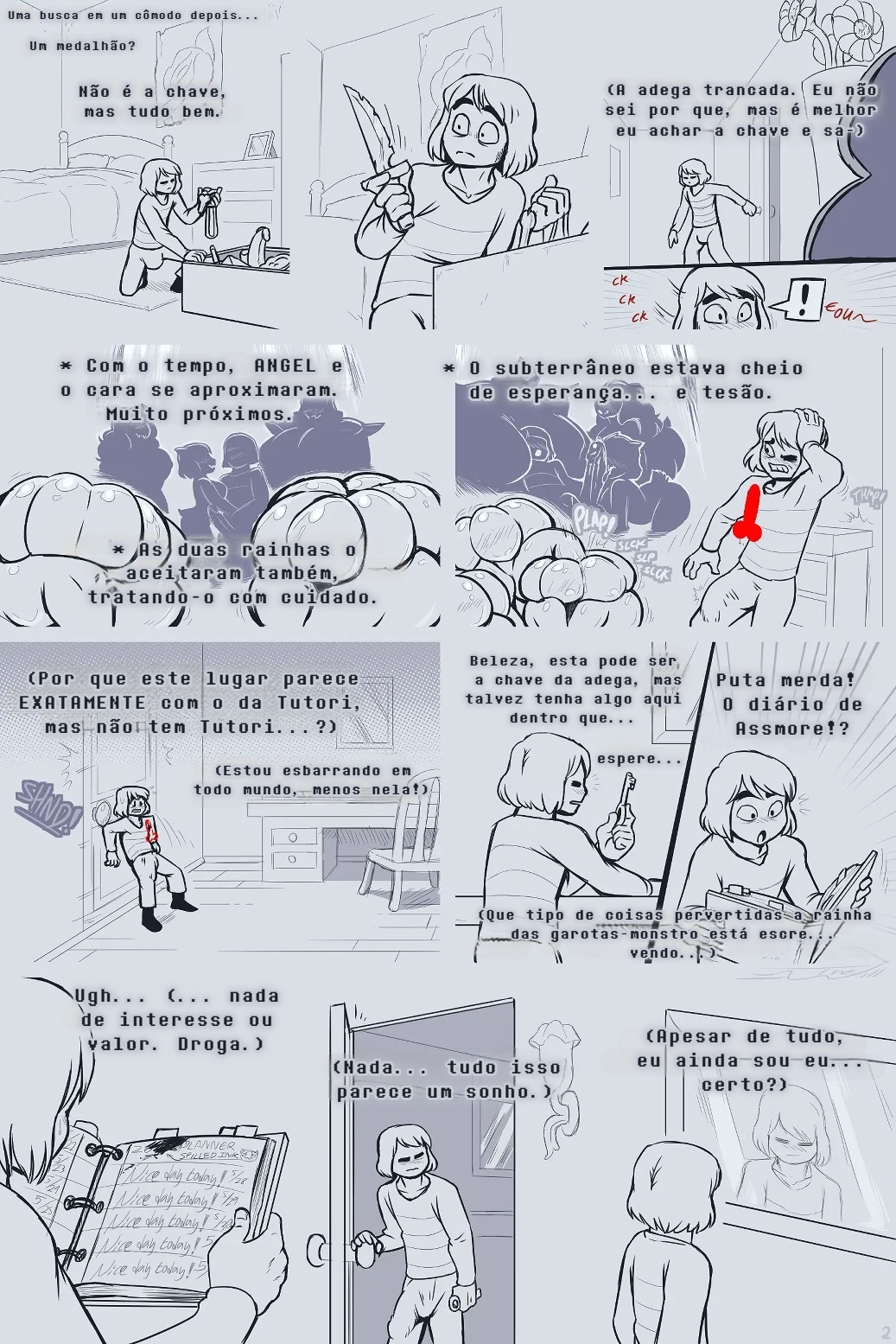 Under(her)tail: Monster-Girl Edition Part 7 Hentai pt-br 03