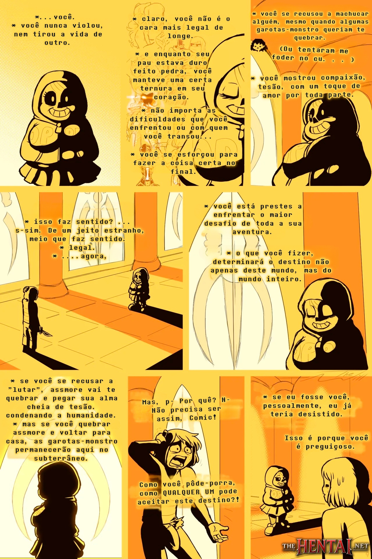 Under(her)tail: Monster-Girl Edition Part 7 Hentai pt-br 10