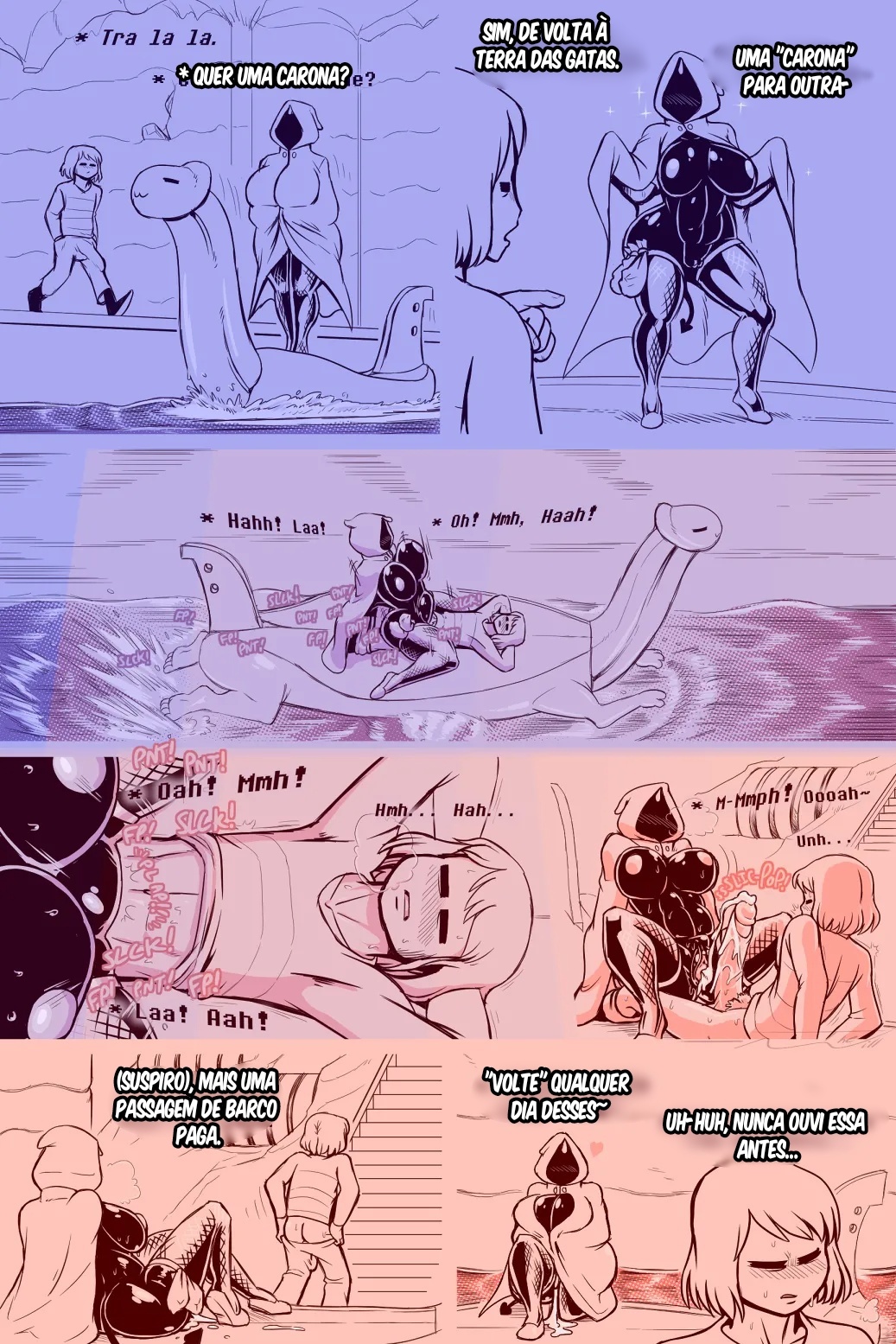 Under(her)tail: Monster-Girl Edition Part 8 Hentai pt-br 04