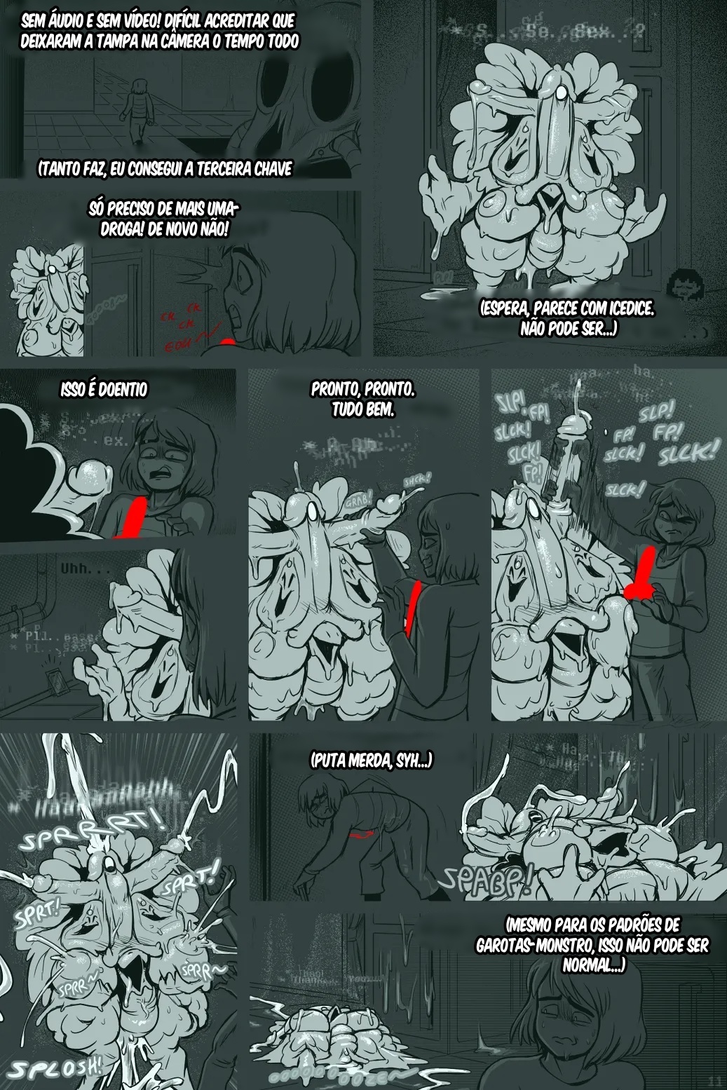 Under(her)tail: Monster-Girl Edition Part 8 Hentai pt-br 12