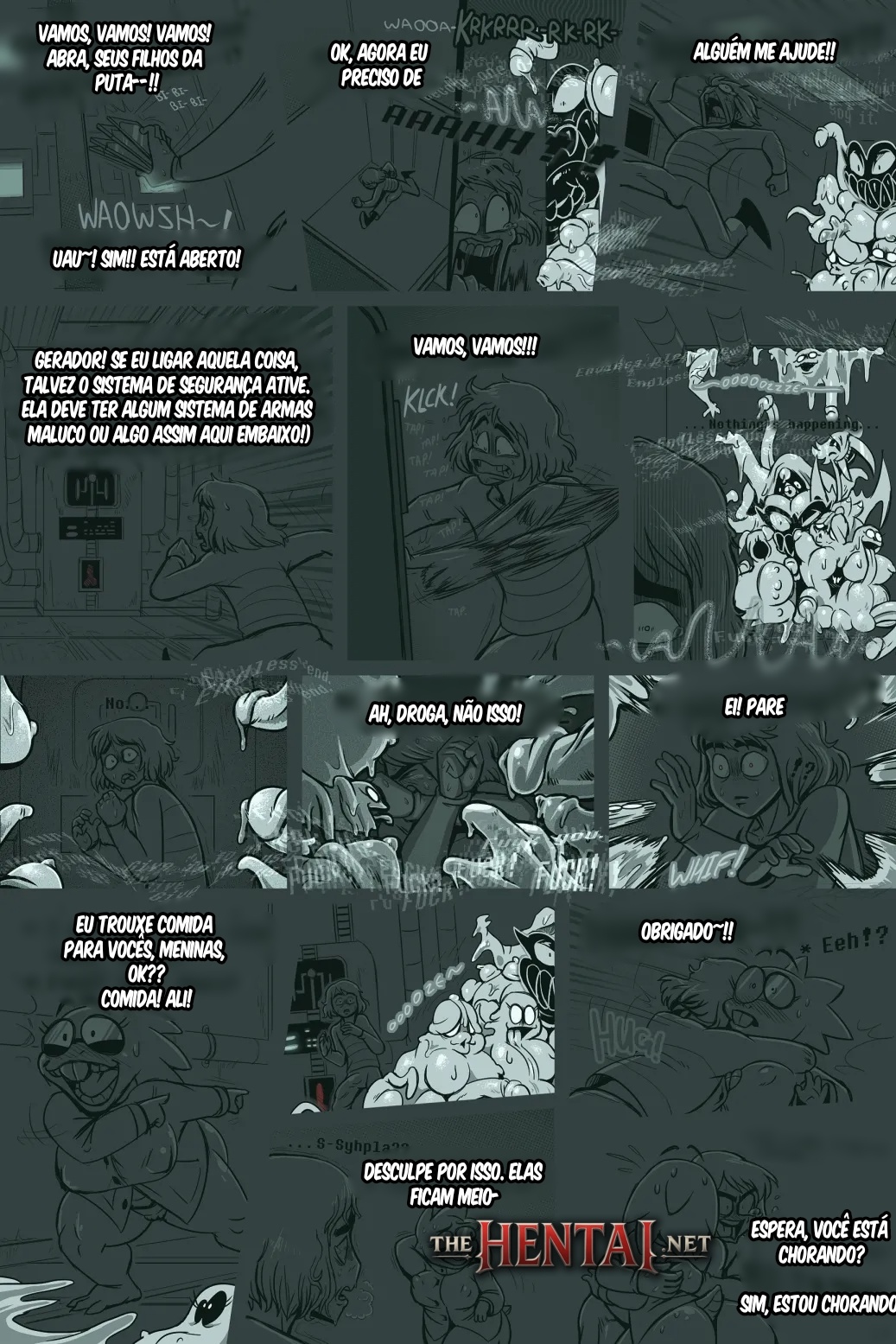 Under(her)tail: Monster-Girl Edition Part 8 Hentai pt-br 14