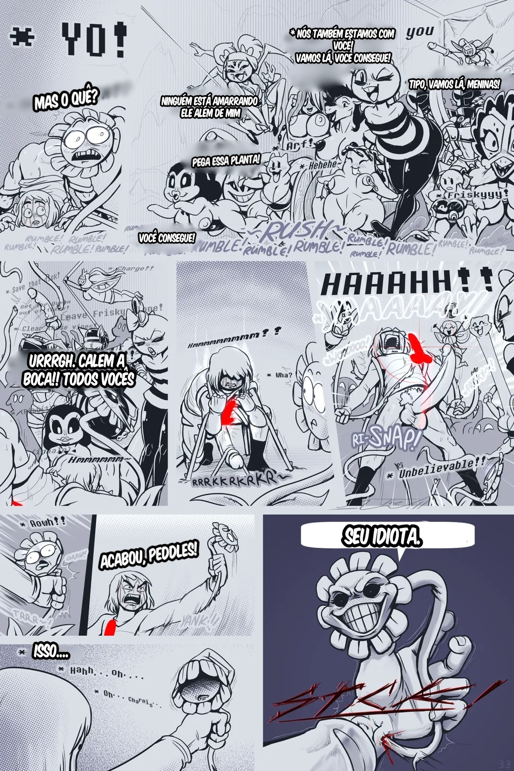 Under(her)tail: Monster-Girl Edition Part 8 Hentai pt-br 34