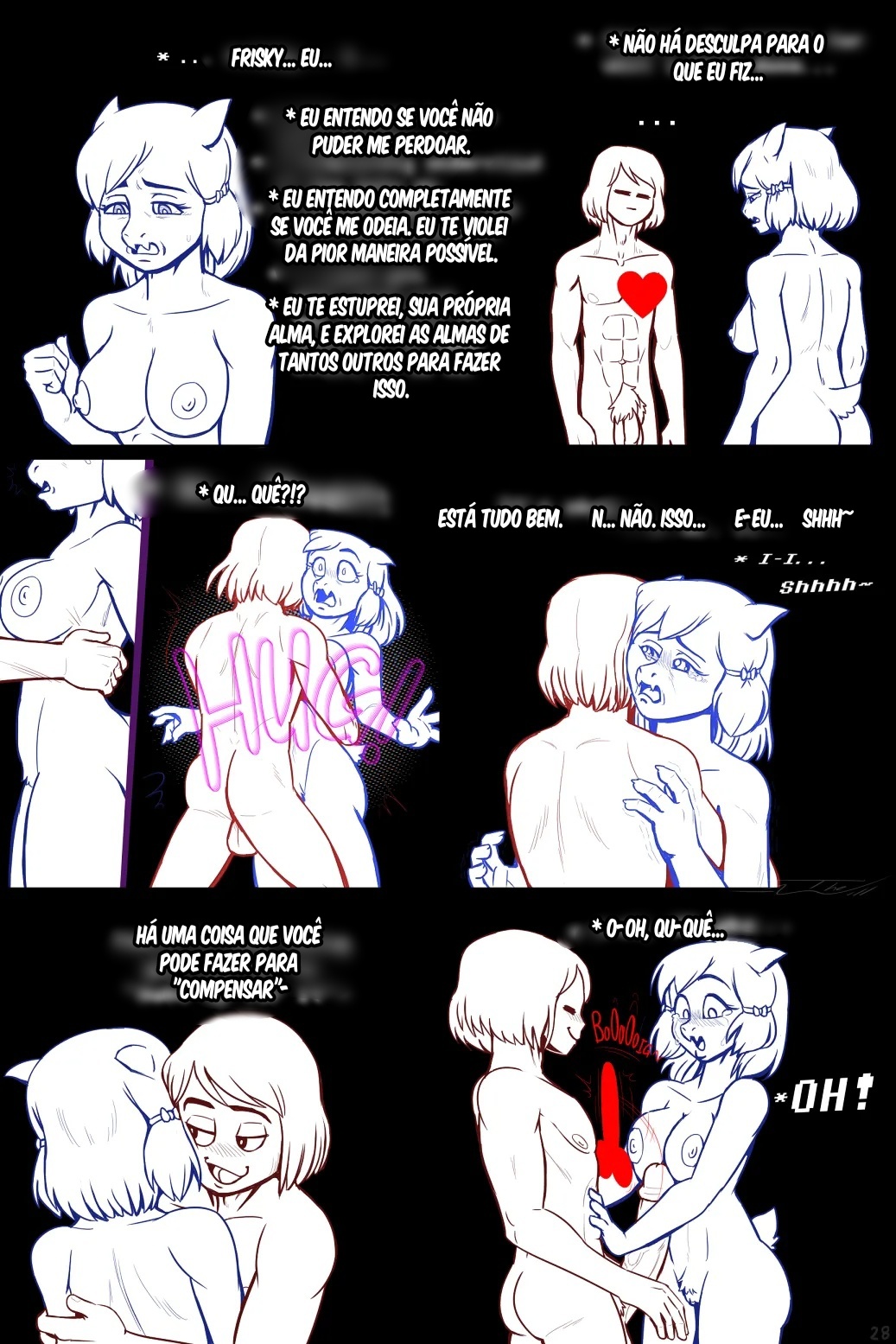 Under(her)tail: Monster-Girl Edition Part 9 Hentai pt-br 29