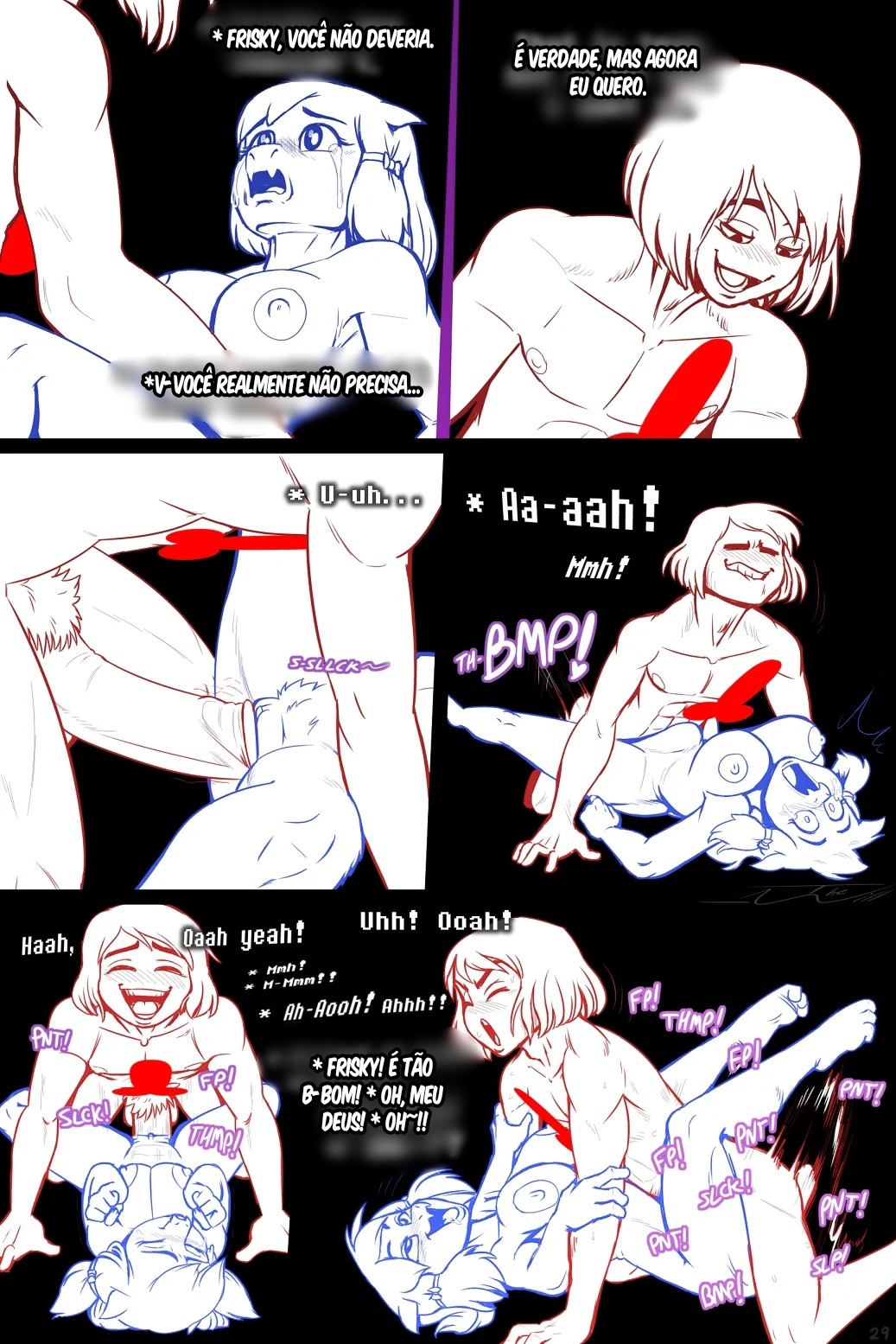 Under(her)tail: Monster-Girl Edition Part 9 Hentai pt-br 30