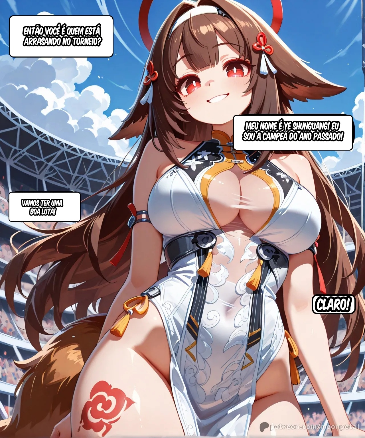 Wanna Make a Bet? Part 17: Ye Shunguang Hentai pt-br 02