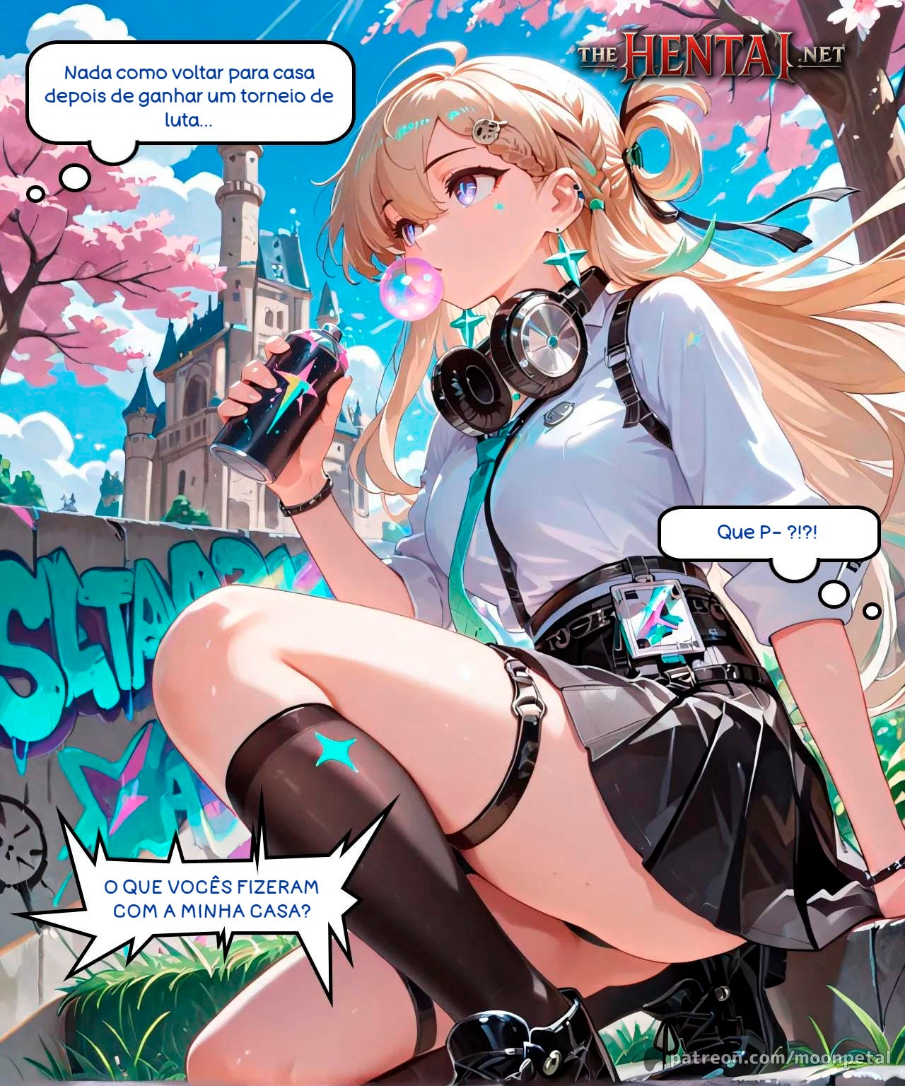 Wanna Make a Bet? Part 18: Lynae Hentai pt-br 02