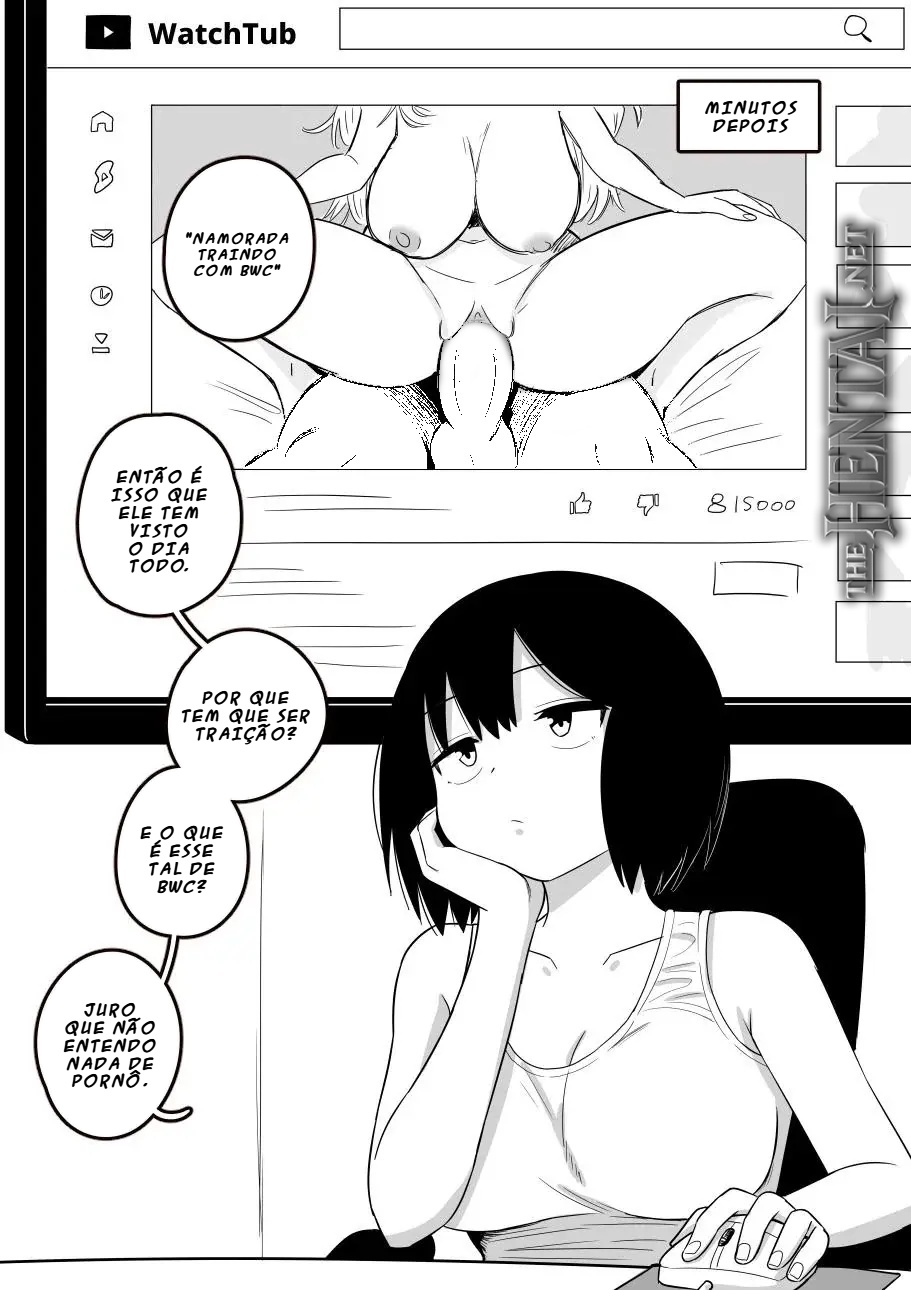 Why Won't My Girlfriend NTR Me? Hentai pt-br 04