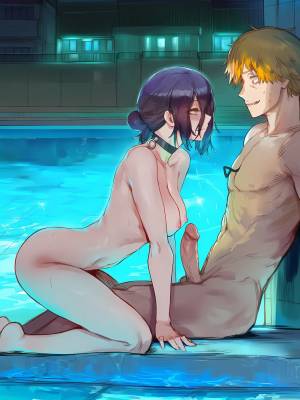 AI Generated: Denji x Reze Hentai pt-br 02