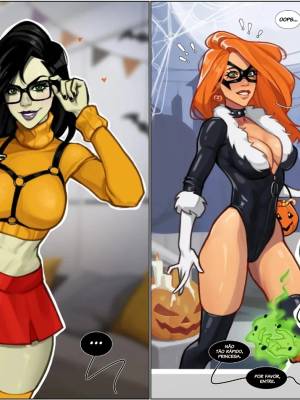 Kim & Shego's Halloween Hentai pt-br 03