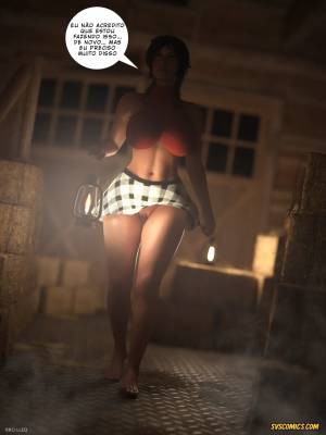 Lara Croft: Blacked In The Barn Hentai pt-br 02