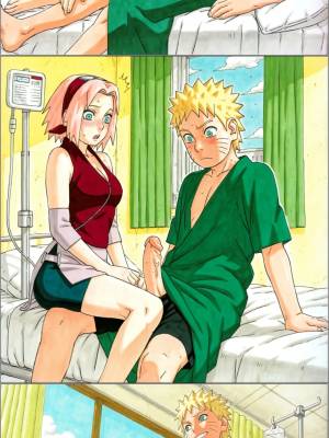 Ass Fixation During Visiting Hours: Naruto x Sakura Hentai pt-br 03