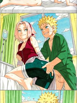 Ass Fixation During Visiting Hours: Naruto x Sakura Hentai pt-br 11