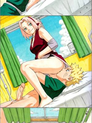 Ass Fixation During Visiting Hours: Naruto x Sakura Hentai pt-br 14