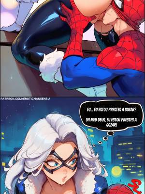 AI Generated: Black Cat By EroticNansensu Hentai pt-br 09
