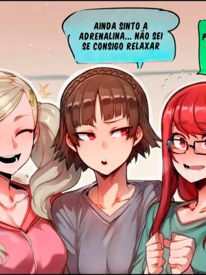 Ann x Makoto x Sumire: A Yuri Night