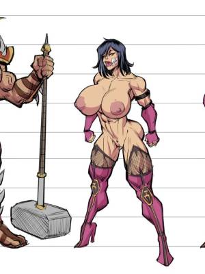 Mileena's Challenge By Fontez Hentai pt-br 05